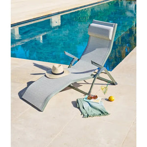 Сгъваем шезлонг Hesperide Decima, Алуминий