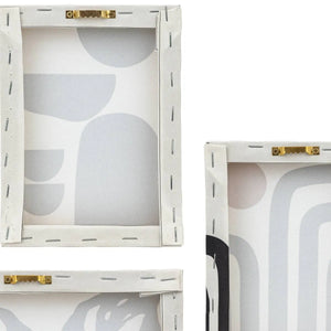 Картина с рамка atmosphera Cynthia, Абстрактен принт, Комплект 5