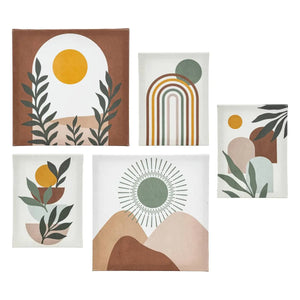 Картина с рамка atmosphera Cynthia, Слънце, Комплект 5