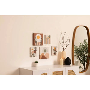 Картина с рамка atmosphera Cynthia, Слънце, Комплект 5