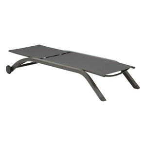 Сгъваем шезлонг с колелца Hesperide Jimani, Алуминий, Регулируем