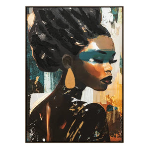 Картина с рамка atmosphera Isia, Рисувано платно 100x140 см