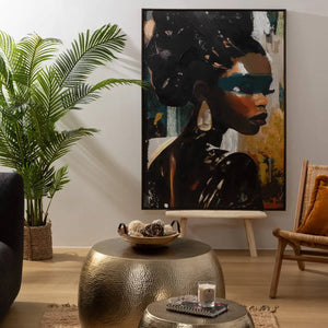 Картина с рамка atmosphera Isia, Рисувано платно 100x140 см