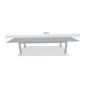 Градинска маса Hesperide Miceira, Разтегателна