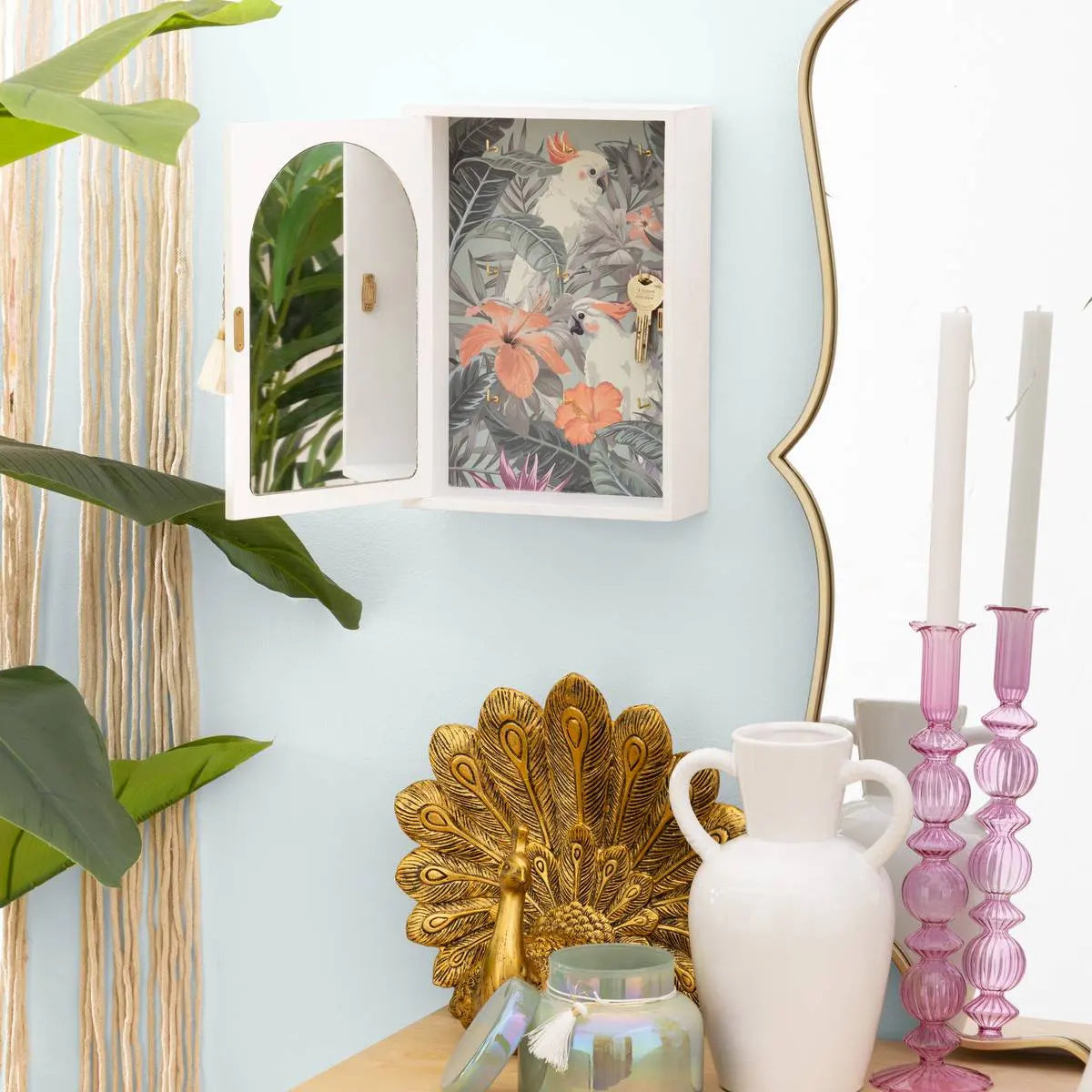 Декоративна статуя atmosphera Wild Romance, Смола, 27 cm