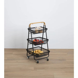 Кухненска количка 5five Mayaj, Метал, 3 нива