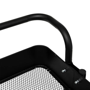 Кухненска количка 5five Black Edition, Черен, Метал, 3 нива