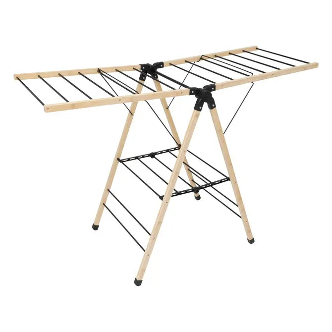 Сушилник за дрехи 5five Black Bamboo Bridge, Бамбук Черен, 13 m