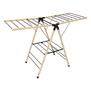 Сушилник за дрехи 5five Black Bamboo Bridge, Бамбук Черен, 13 m