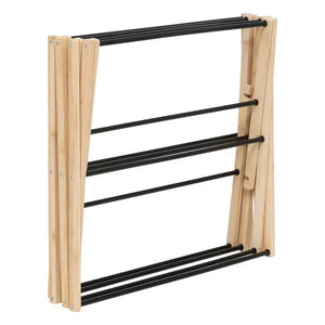 Сушилник за дрехи 5five Black Bamboo Accordion, Бамбук Бежов, 7 m