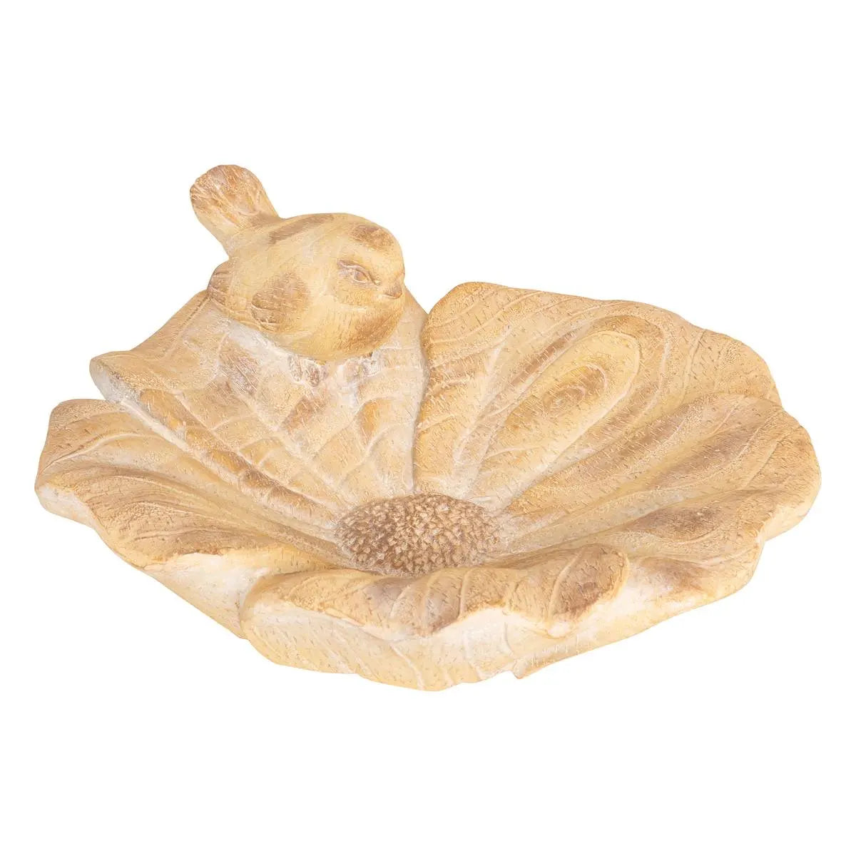 Декоративна фигура atmosphera Birdy, Магнезий, Бежов, 38 cm