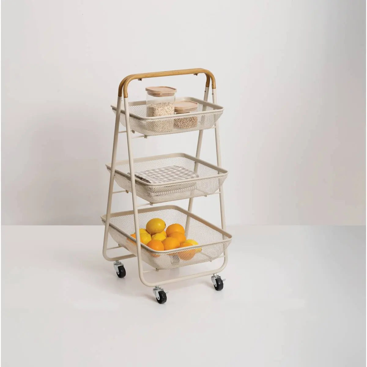 Кухненска количка 5five Mayaj, Метал, 3 нива