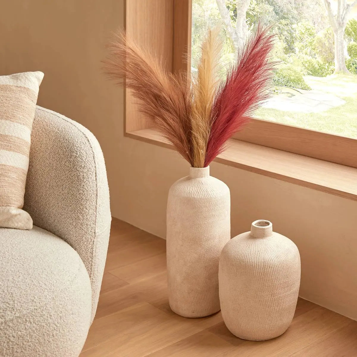 Ramură artificială de pampas Atmosphera Adna, 90 cm, asortate