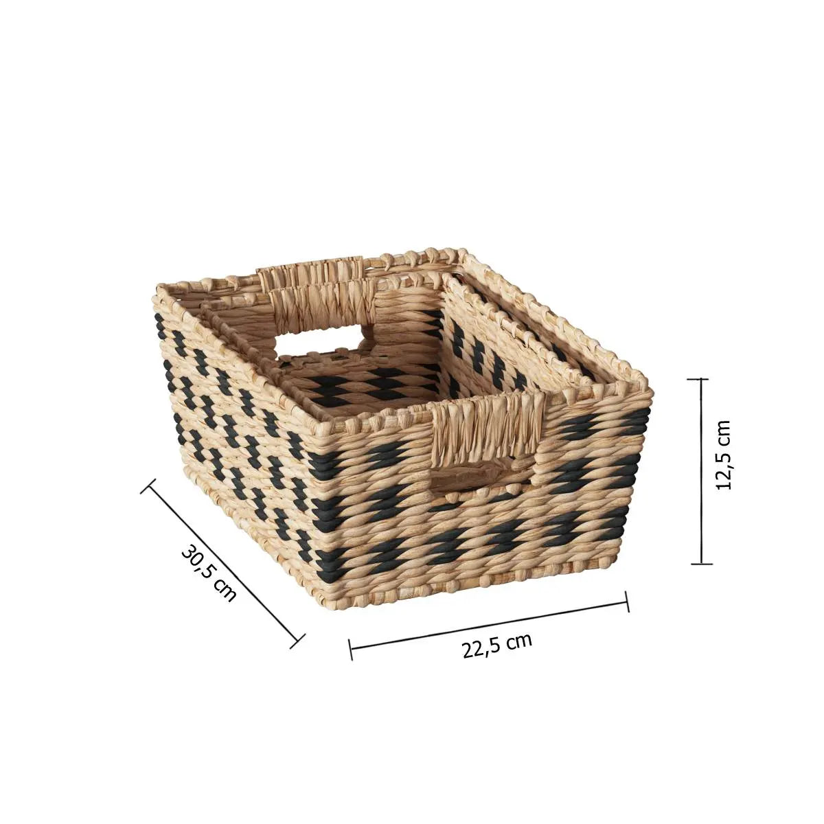 Комплект от 3 коша 5five Terre Inconnue, Скосени