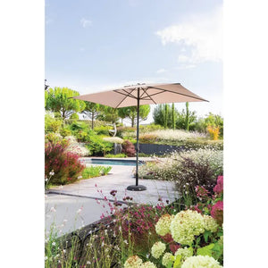 Прав накланящ се чадър Hesperide Loompa, 2x3 m