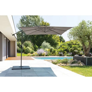 Градински чадър със странична стойка Hesperide Manoa, 2.5x2.5 m