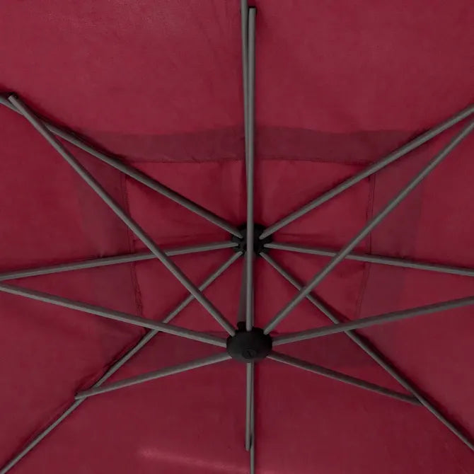 Градински чадър със странична стойка Hesperide Manoa, 2.5x2.5 m