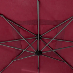 Градински чадър със странична стойка Hesperide Manoa, 2.5x2.5 m