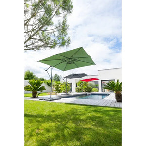 Градински чадър със странична стойка Hesperide Manoa, 2.5x2.5 m