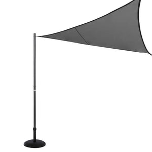 Стойка (пилон) за слънцезащитно платно Hesperide, Графит, 50 mm