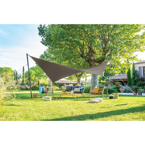 Стойка (пилон) за слънцезащитно платно Hesperide, Графит, 50 mm