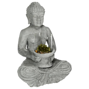 Figură decorativă Atmosferă Ishaan, Beton, 40 cm