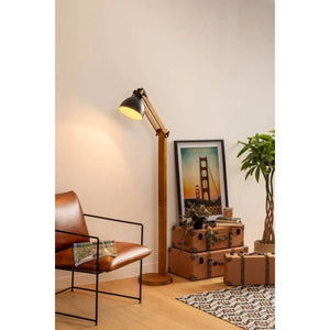 Лампион atmosphera Cuba, Дърво, Черен, 158 cm