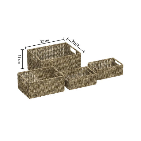 Комплект от 4 коша 5five, Ротанг
