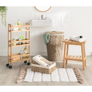 Кош за пране 5five, Кръгъл, Ротанг, 41 l