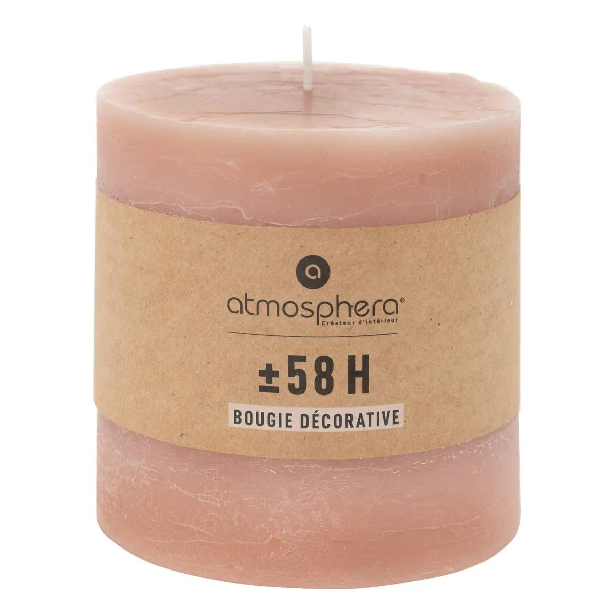 Свещ без аромат atmosphera Olia, Кръгла, 10x10 cm