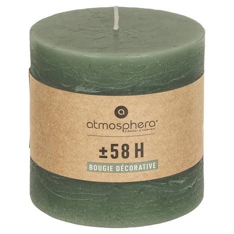 Свещ без аромат atmosphera Olia, Кръгла, 10x10 cm