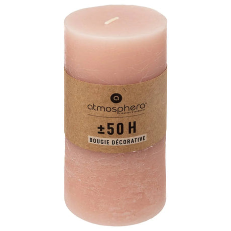 Свещ без аромат atmosphera Olia, Кръгла, 7x14 cm