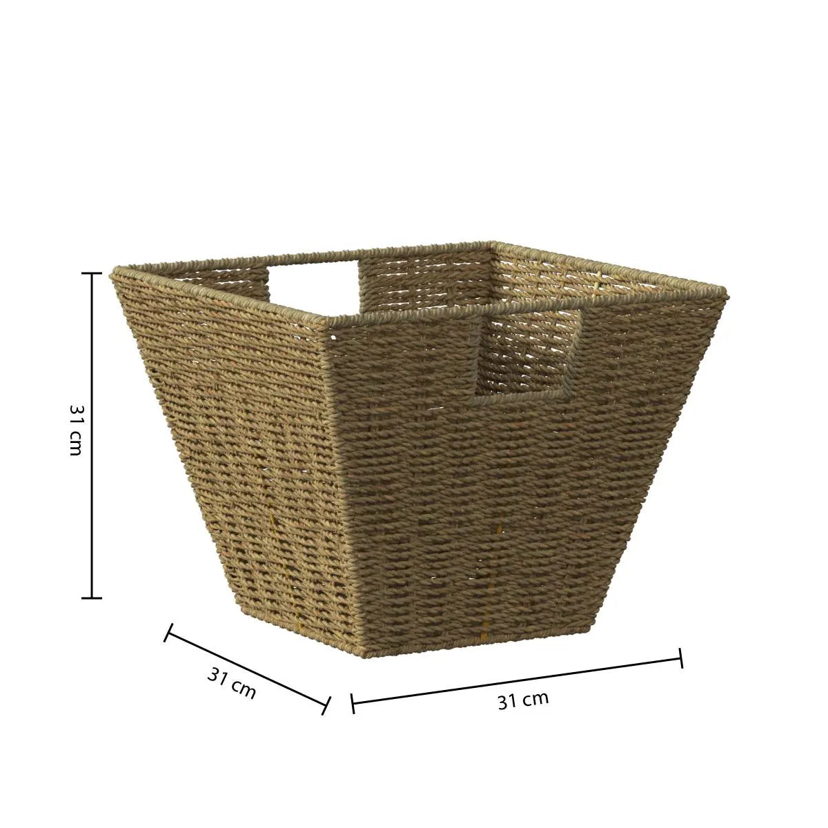 Кош за съхранение 5five, Ротанг, 31x31 cm