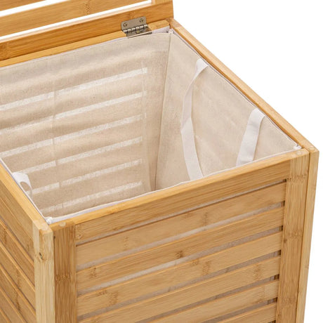 Кош за пране 5five Sicela, Бамбук, 65 L