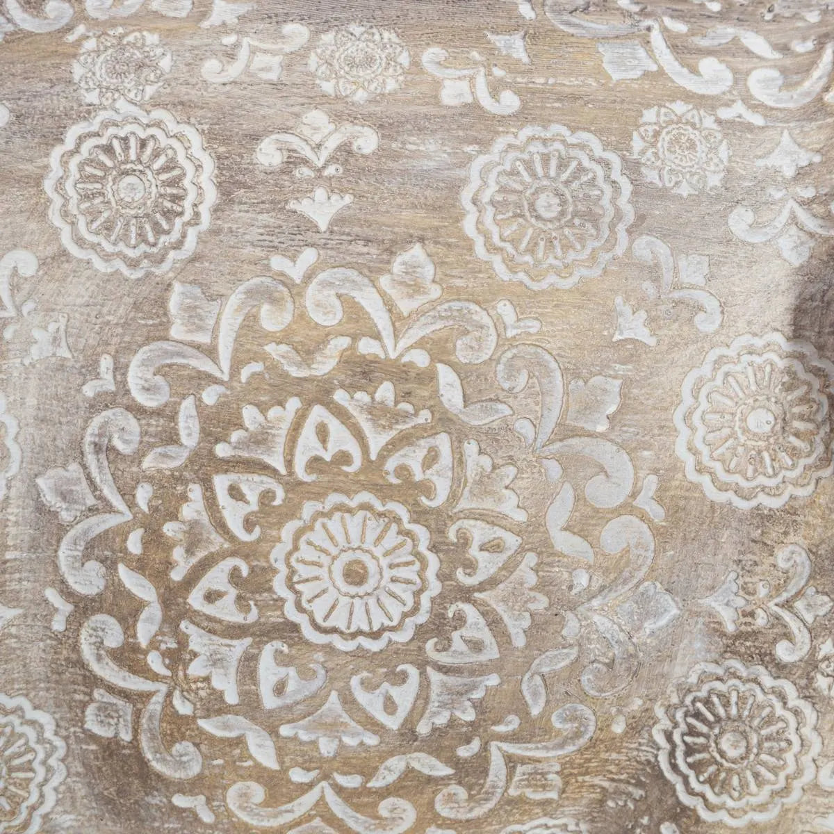Figurină decorativă Atmosphera Enzo, Rășină, Alb, 21 cm
