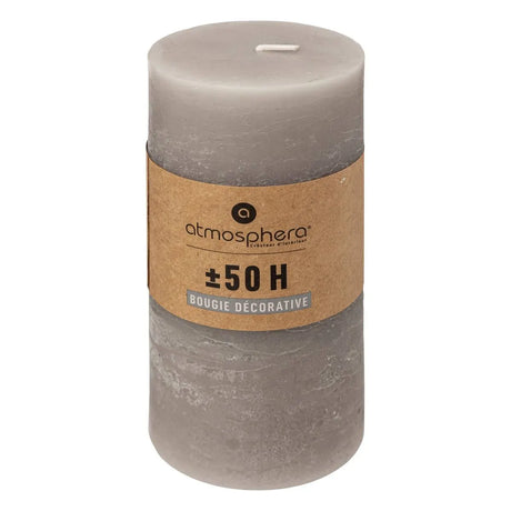 Свещ без аромат atmosphera Olia, Кръгла, 7x14 cm