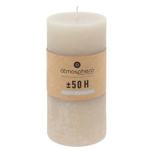 Свещ без аромат atmosphera Olia, Кръгла, 7x14 cm