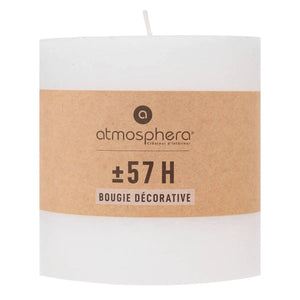 Свещ без аромат atmosphera Olia, Кръгла, 10x10 cm