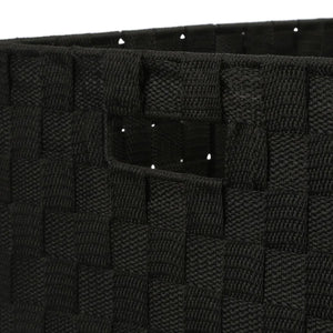 Комплект от 4 коша за съхранение 5five Lise, Бели и черни