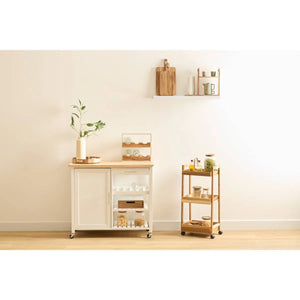 Кухненска количка 5five, Акация, 3 нива, 40x31x85 cm