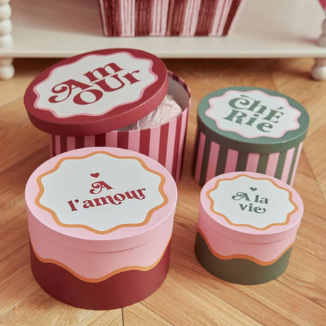 Кутия за съхранение atmosphera Cheri, 4 бр