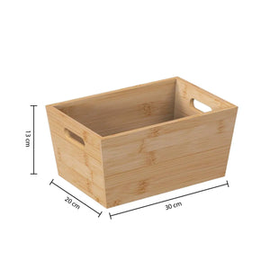 Кош за съхранение 5five, Бамбук, Скосен