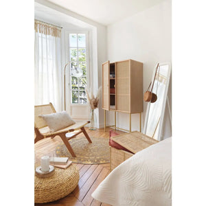 Лампион atmosphera Laye, Метал и Мрамор, Златен, 150 cm