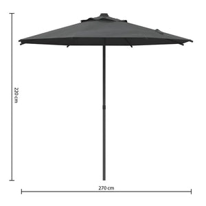 Прав накланящ се чадър Hesperide Soya, 2.7 m