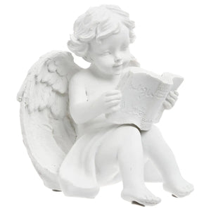 Декоративна фигура atmosphera Angel, Смола, 16 cm, Асорти
