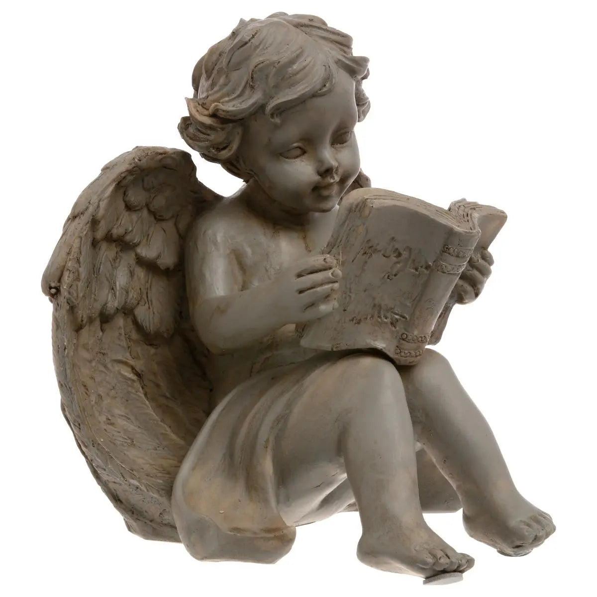 Декоративна фигура atmosphera Angel, Смола, 16 cm, Асорти
