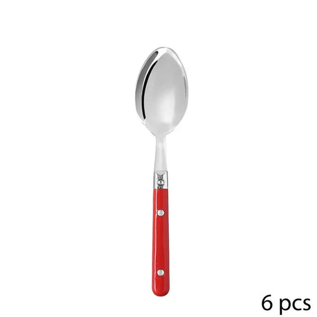 Комплект прибори Secret de Gourmet Bistrot, Със стойка, 24 части