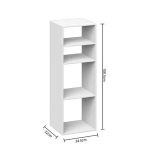 Рафт 5five Mix'n Modul, 2+2 отделения, MDF, 35x32x101 cm