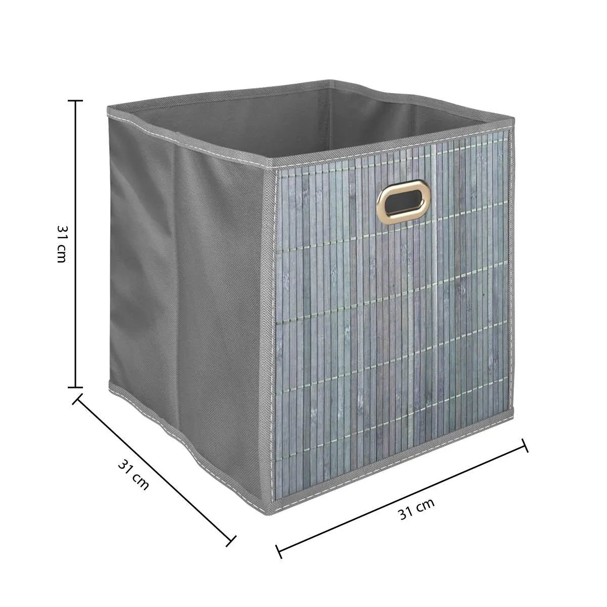 Кош за съхранение 5five, Бамбук, 31x31 cm