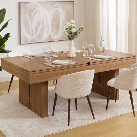 Трапезна маса 3в1 с игри Dave, 215x122x83 cm, MDF